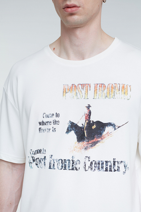 Футболка Post Ironic Country 