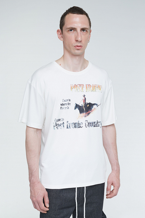Футболка Post Ironic Country 