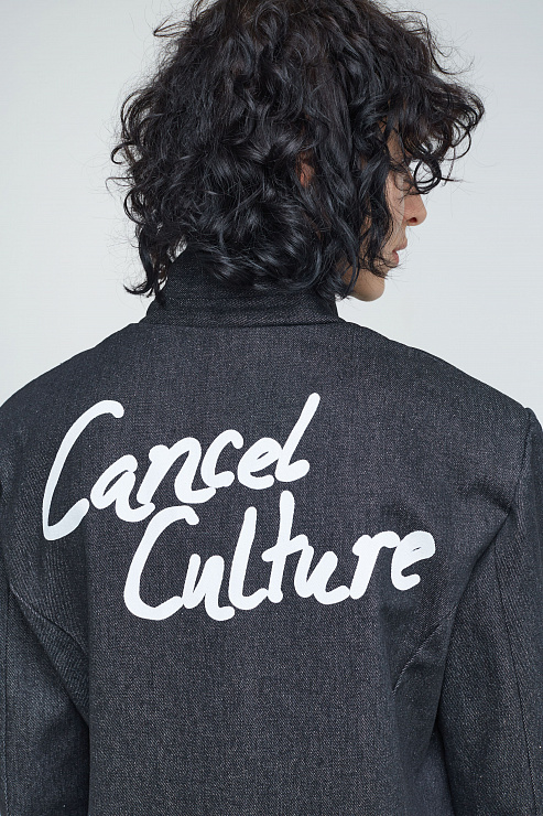 Жакет деним Cancel Culture 